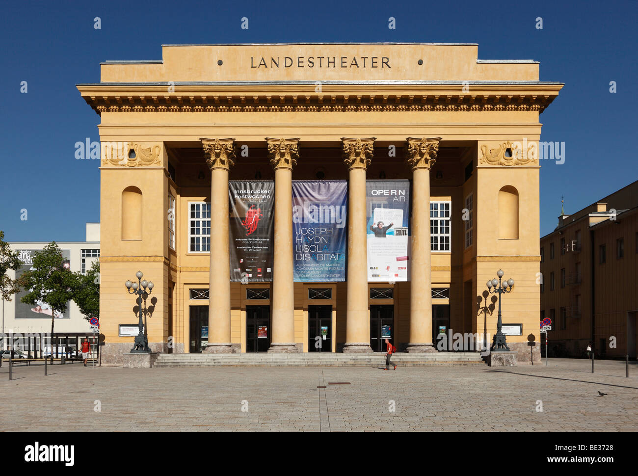 Landestheater, State Theatre, Innsbruck, Tyrol, Austria, Europe Stock Photo