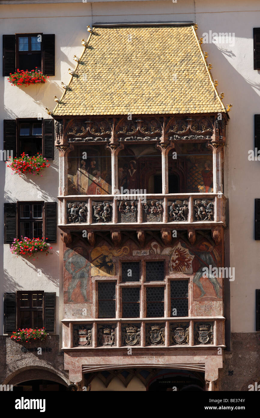 Golden Roof, Innsbruck, Tyrol, Austria, Europe Stock Photo