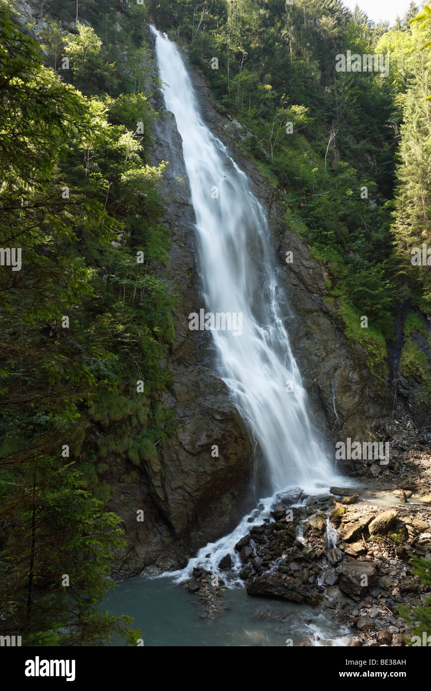 Waterfall in Kitzloch Gorge in Taxenbach, Pinzgau, federal state of Salzburg, Austria, Europe Stock Photo