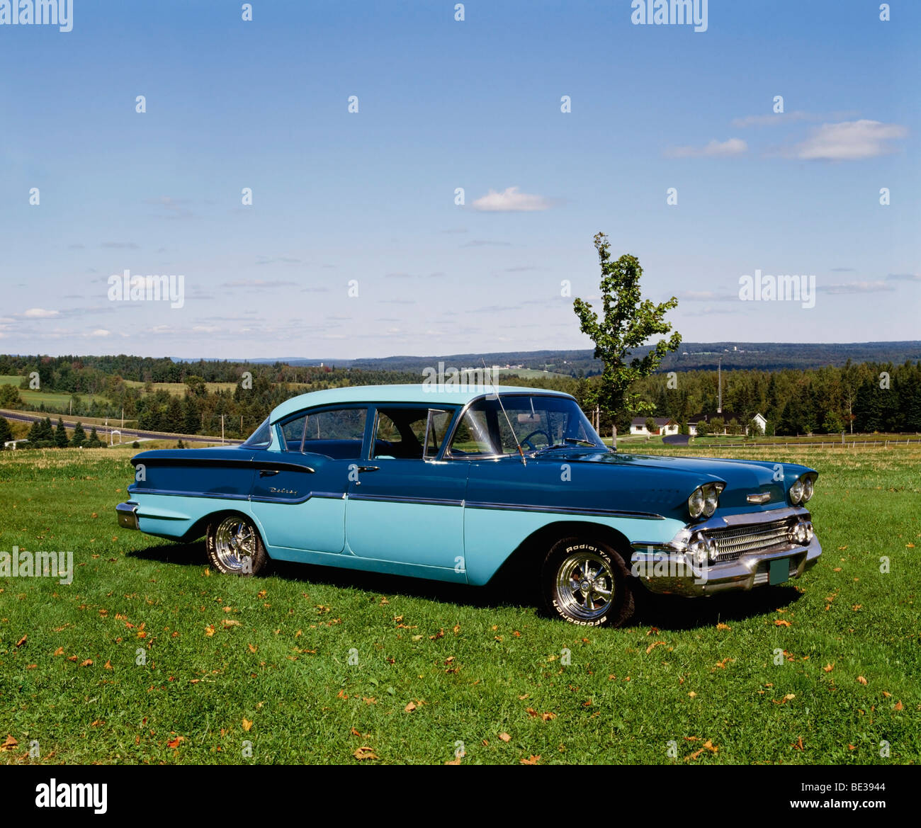 1958 Chevrolet 210 Del Ray Stock Photo