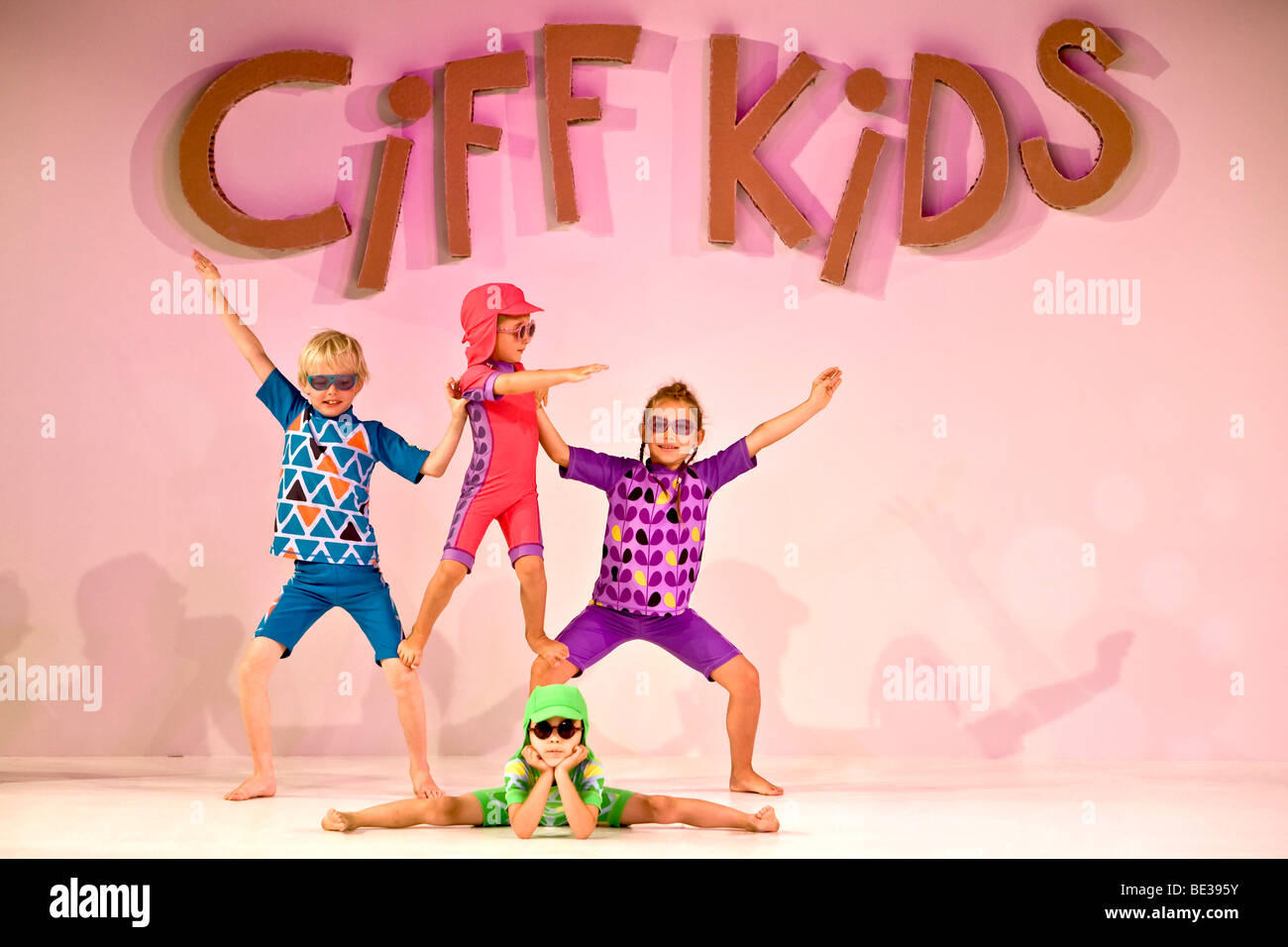 Children's fashion show, Ciff Kids Stock Photo