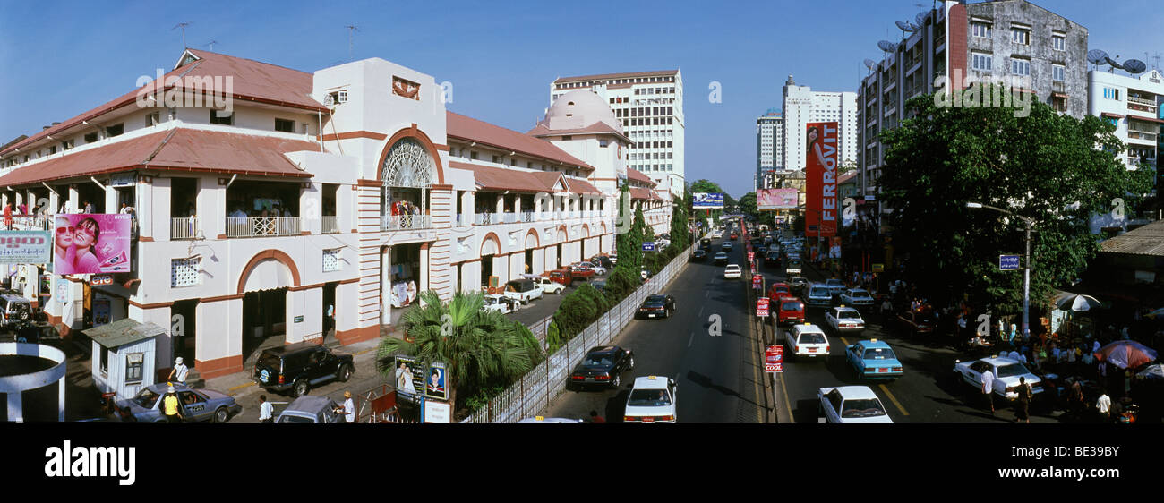 Bogyoke Aung San market, Rangoon, Yangon, Burma, Myanmar, Asia Stock Photo