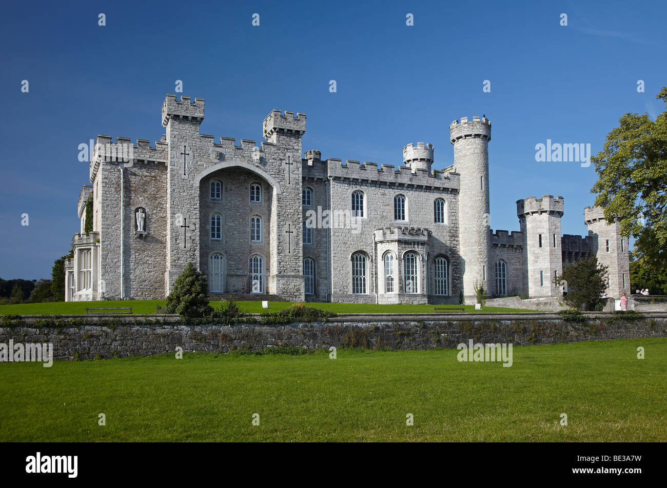 Bodelwyddan Castle, North Wales, UK Stock Photo Alamy
