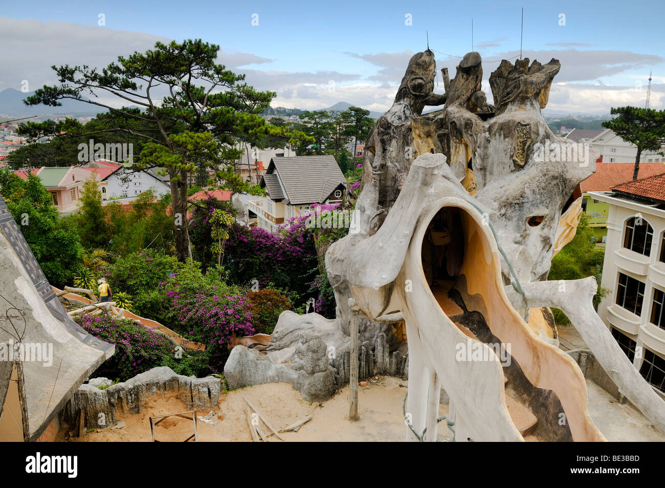 Crazy House Hotel, Hang Nga Guesthouse, Dalat, Central Highlands, Vietnam,  Asia Stock Photo - Alamy