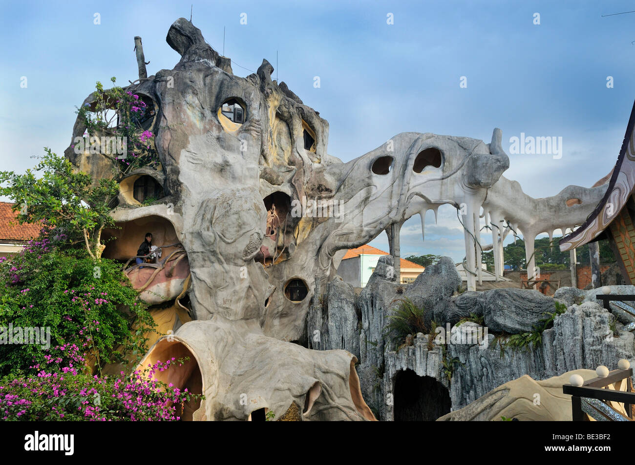 Crazy House Hotel, Hang Nga Guesthouse, Dalat, Central Highlands, Vietnam, Asia Stock Photo