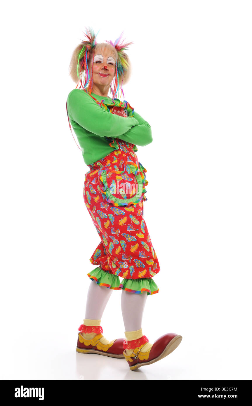 Clowns funny and colorful face hi-res stock photography and images - Alamy