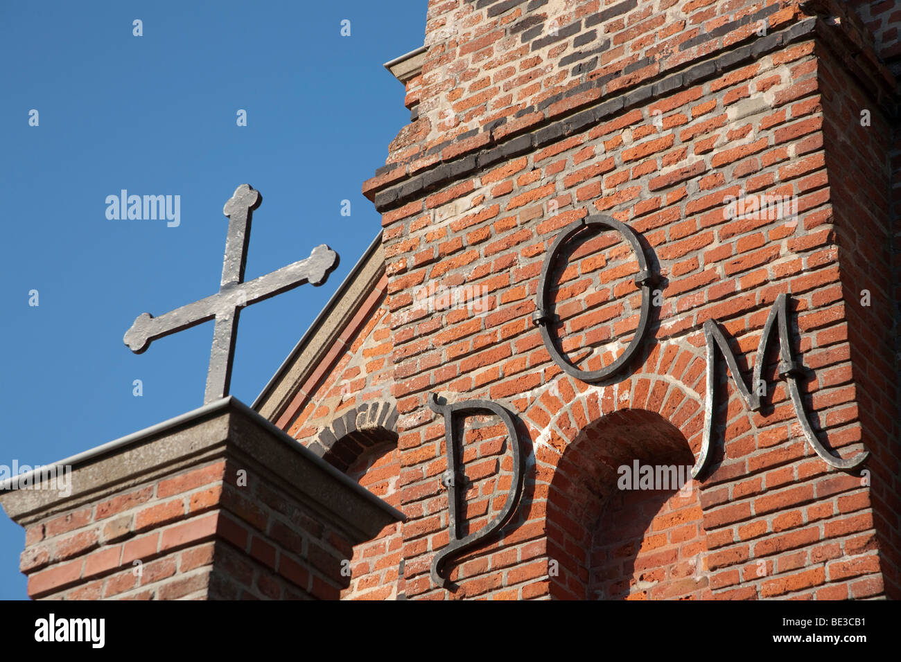 St Theresien Church, old catholic municipality on Nordstrand Island, SchleswigHolstein, North