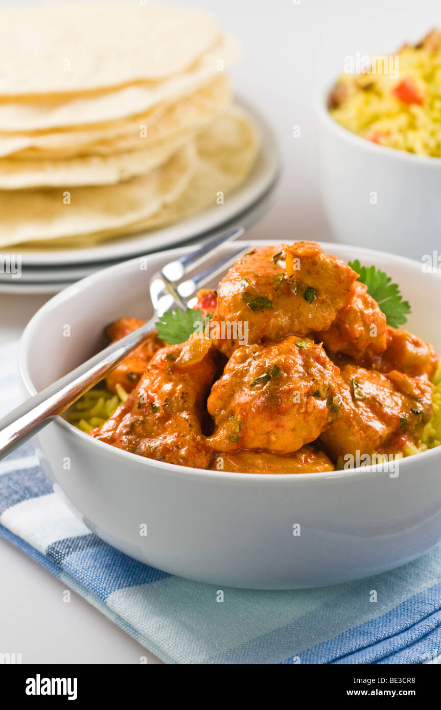 Chicken tikka masala India UK Food Stock Photo