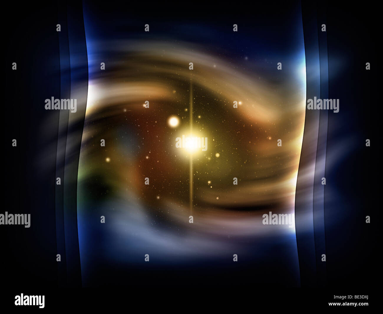 Digitally generated image of deep space Stock Photo - Alamy
