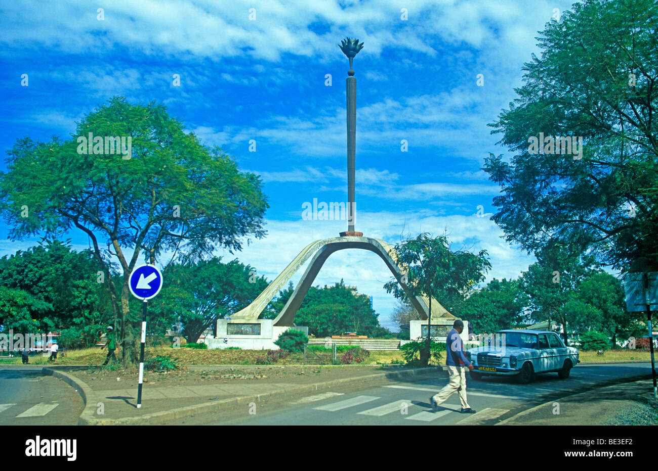 landmark of Arusha, Tanzania, Africa Stock Photo
