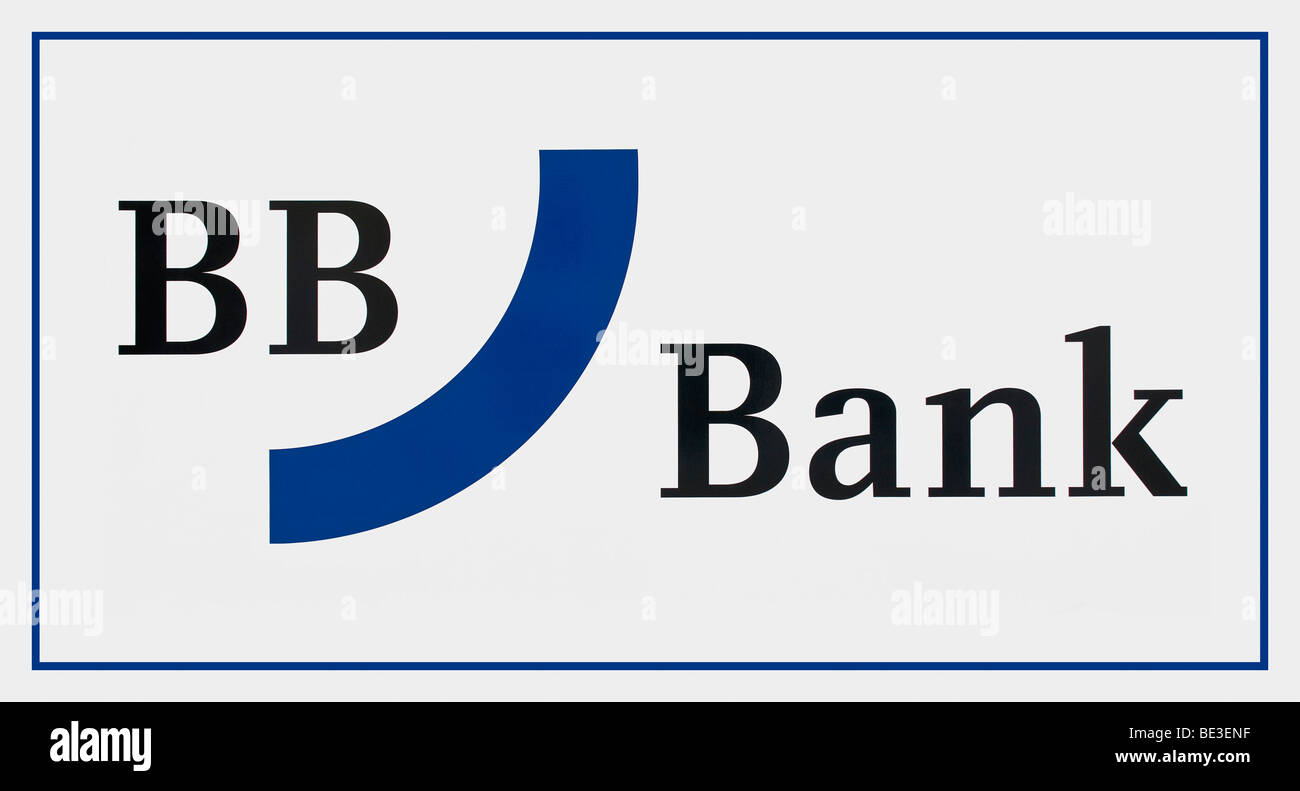 Logo: BB Bank, Badische Beamtenbank, bank from Baden, Germany Stock Photo -  Alamy