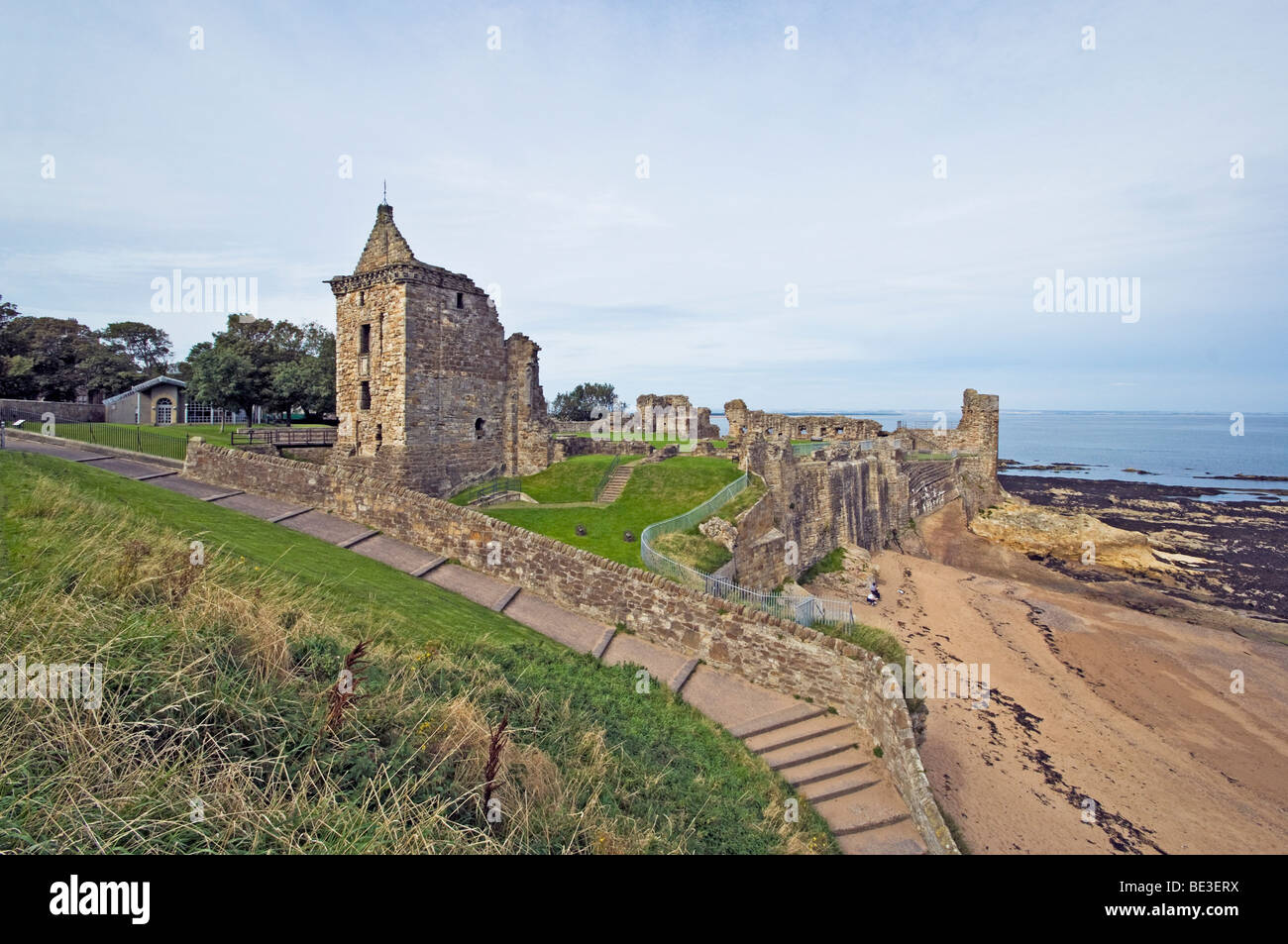 St Andrews Castle in St Andrews Fife Scotland Stock Photo Alamy
