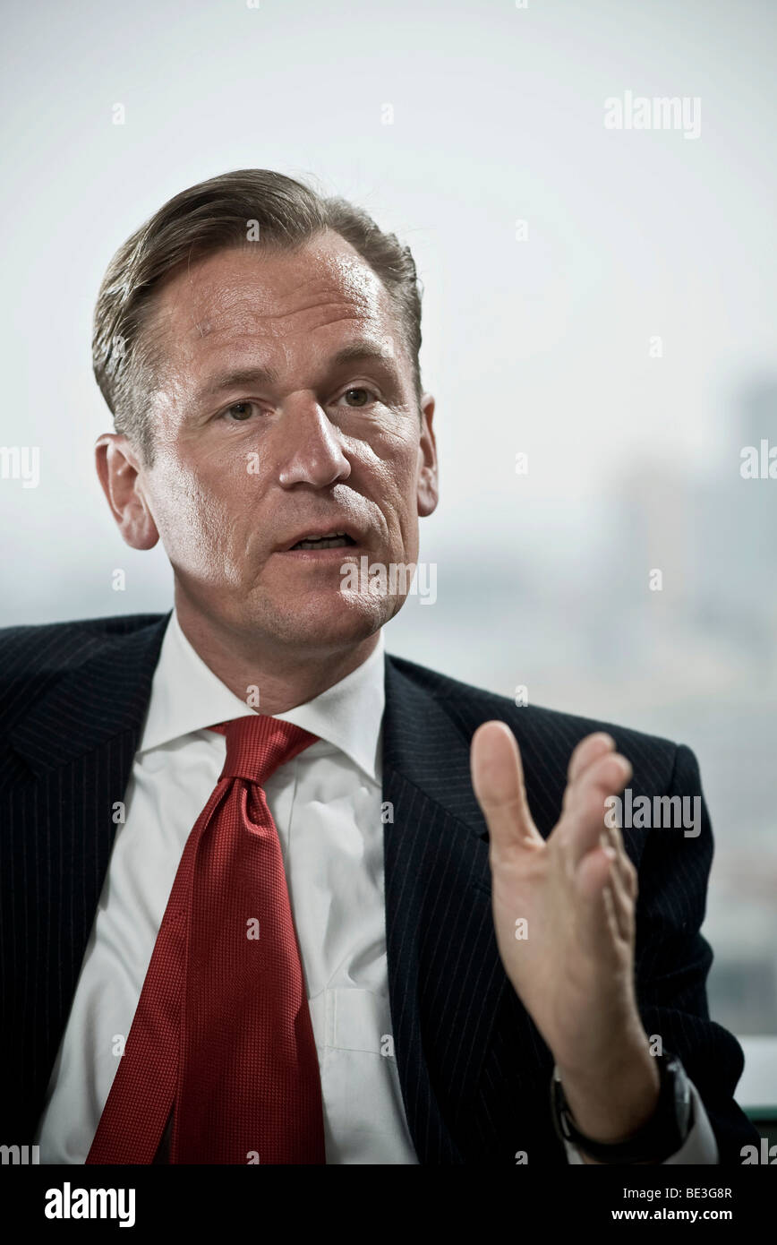 Mathias Doepfner, chairman of the Axel Springer AG publishing company Stock Photo