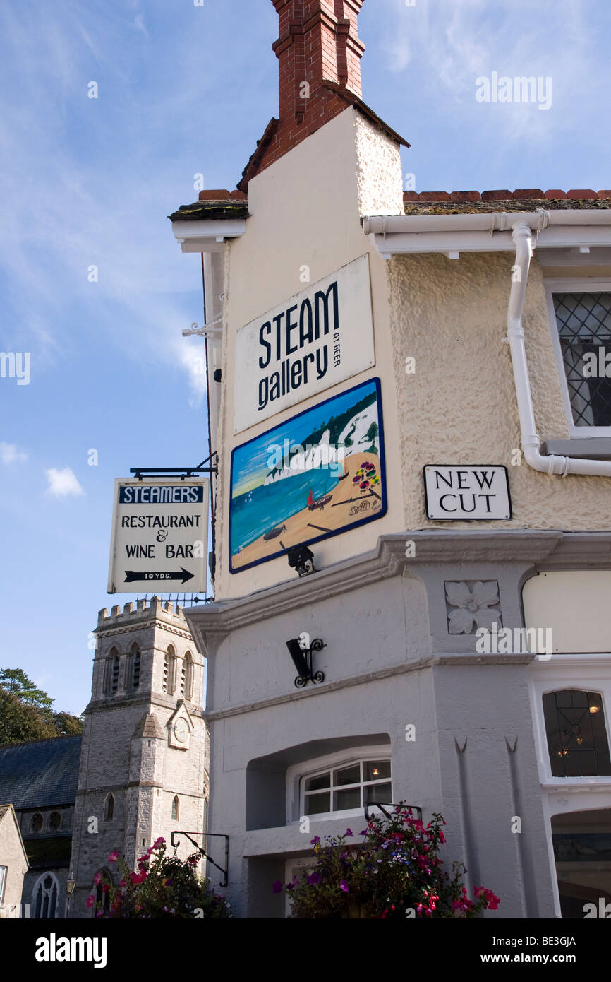 The steam Gallery, Beer Devon England UK Stock Photo Alamy