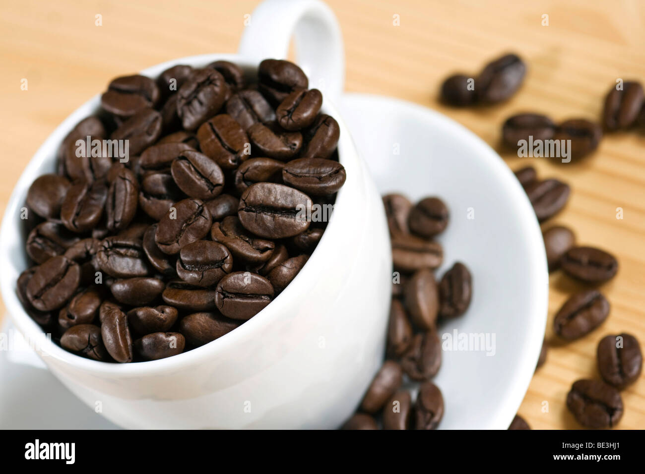 Espresso beans Stock Photo