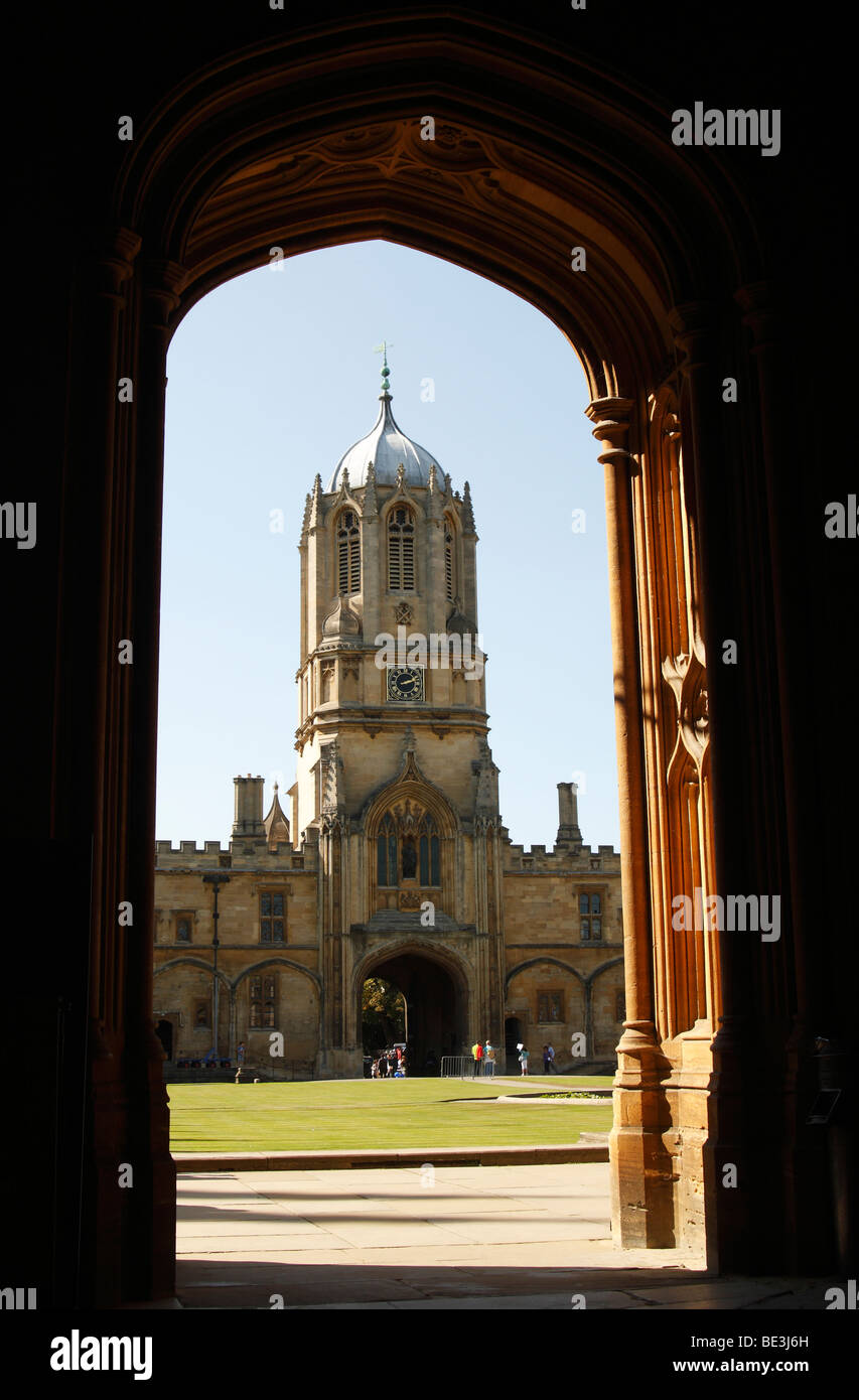 'Tom Tower', Christ Church College, Oxford University, England, UK Stock Photo