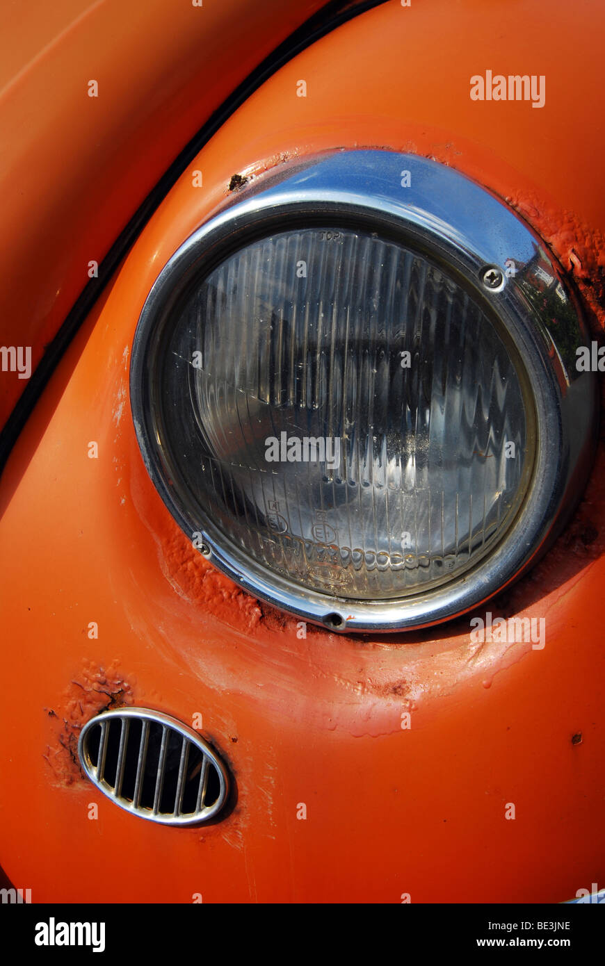 Beetle headlight cluster Stock Photo