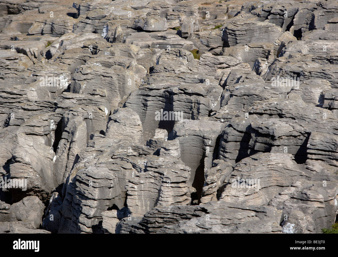 Limestone cliffs, Cabo Carvoeiro, Portugal, Europe Stock Photo