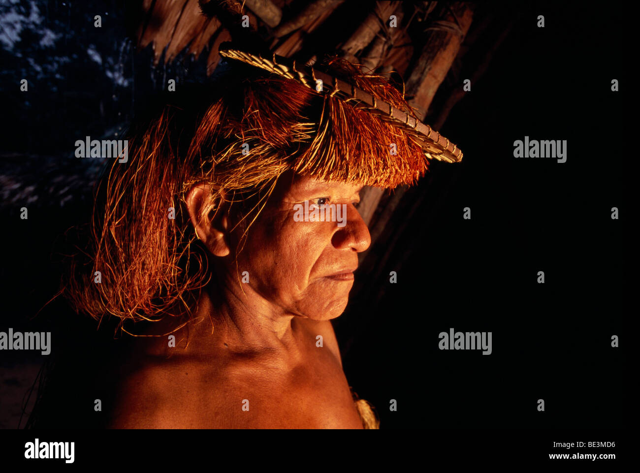 Indians, Iquitos, Peru, South America Stock Photo