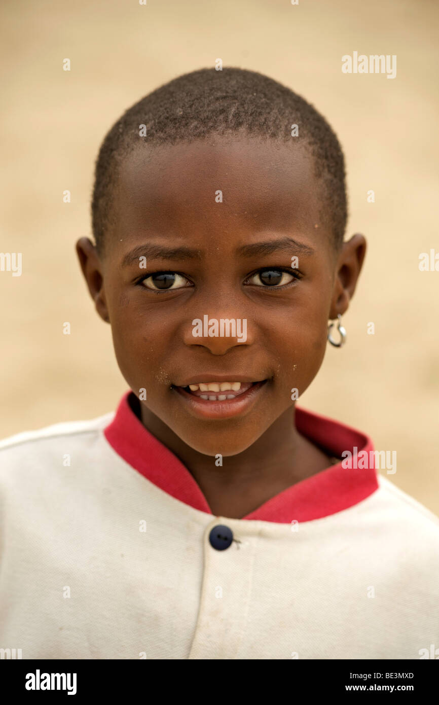 Child in Rwenshama fishing village on the edge of Lake Edward in