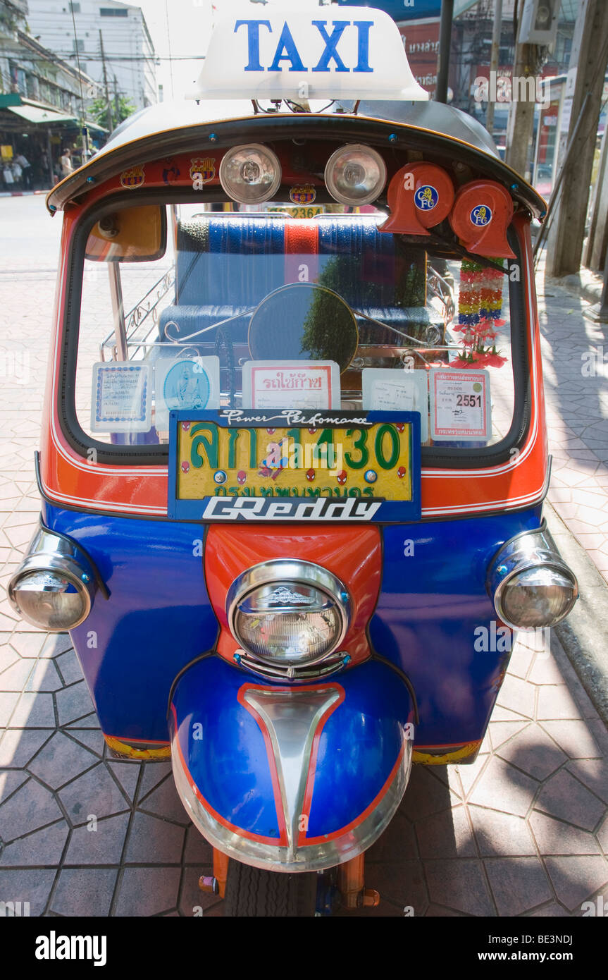 Tuk Tuk taxi, Bangkok, Thailand, Asia Stock Photo