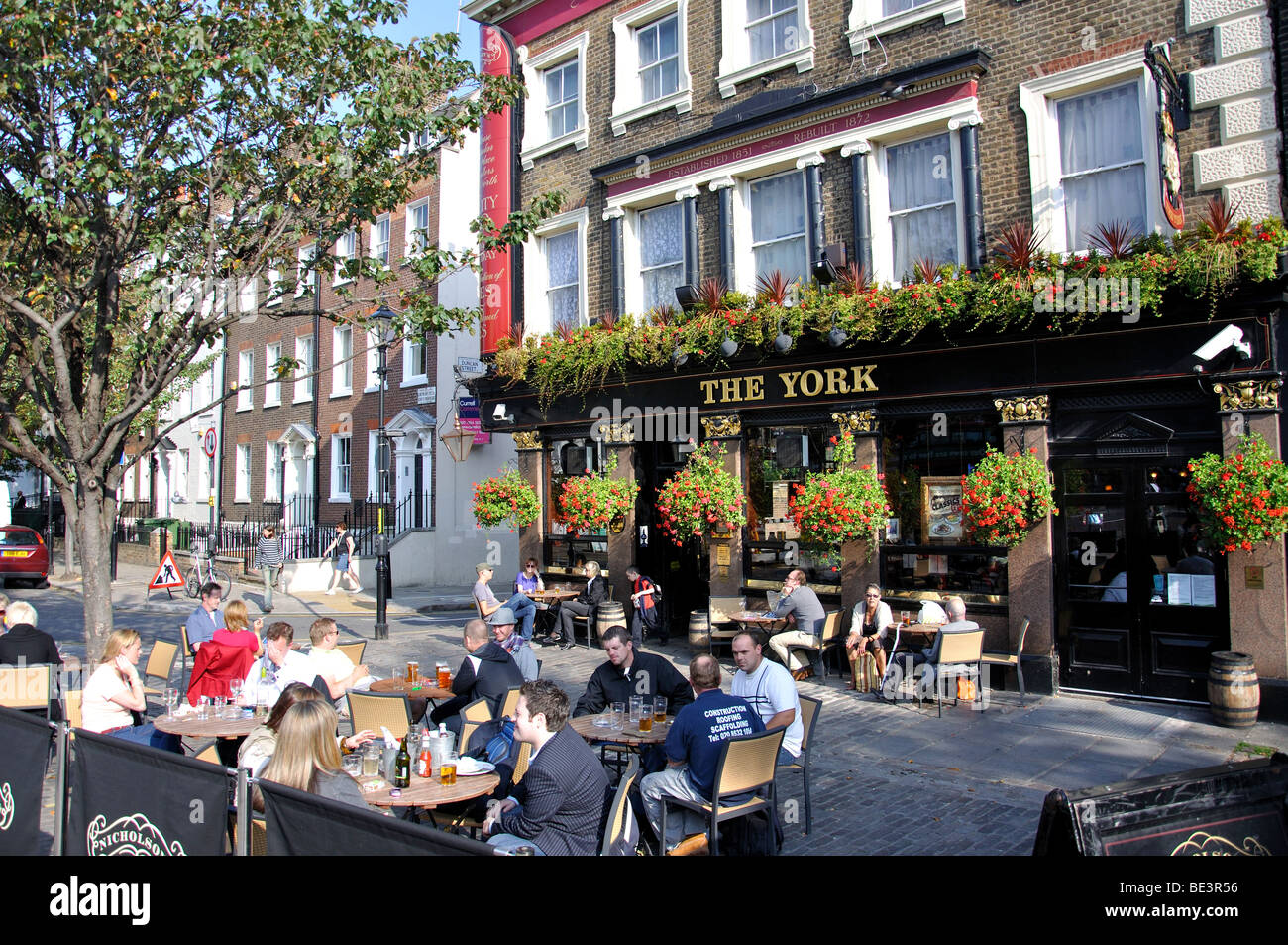 19th century The York Pub, Islington High Street, Islington, London Borough of Islington, Greater London, England, United Kingdom Stock Photo