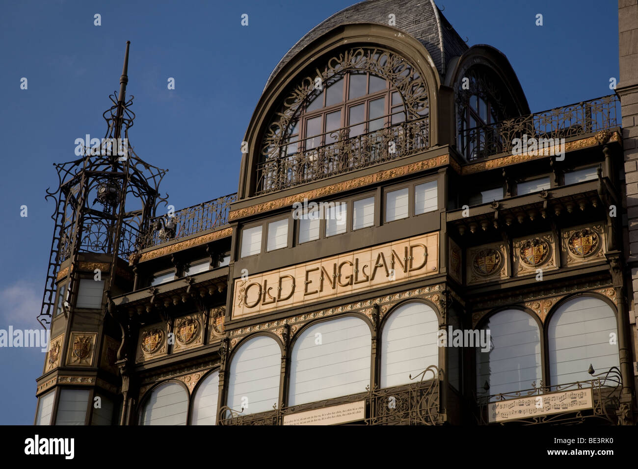 Facade, Musical Instruments Museum, Brussels, Belgium Stock Photo Alamy