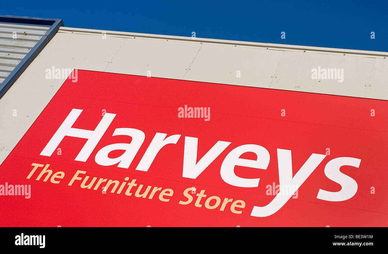Harveys the Furniture Store Stock Photo Alamy