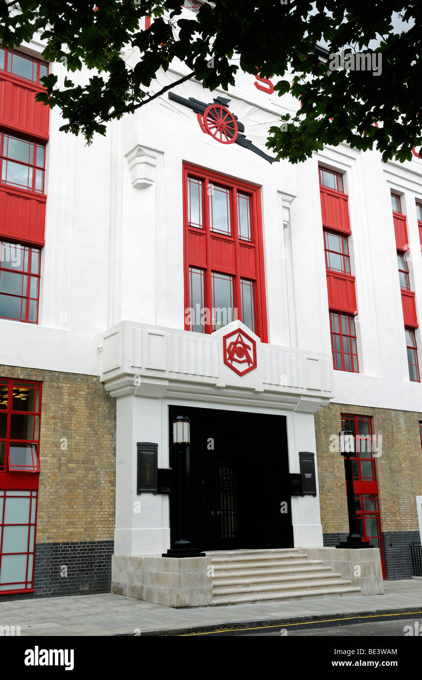 Front entrance of Highbury Stadium Square Arsenal's old stadium now