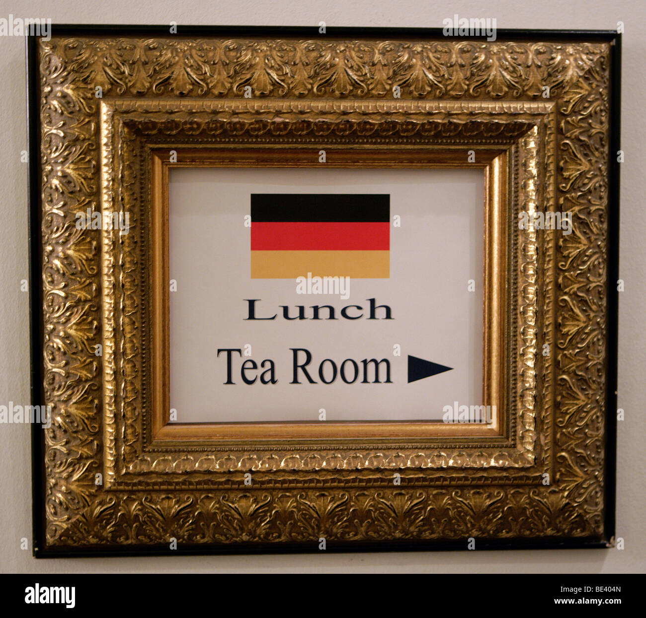 Lunch Tea Room Stock Photo
