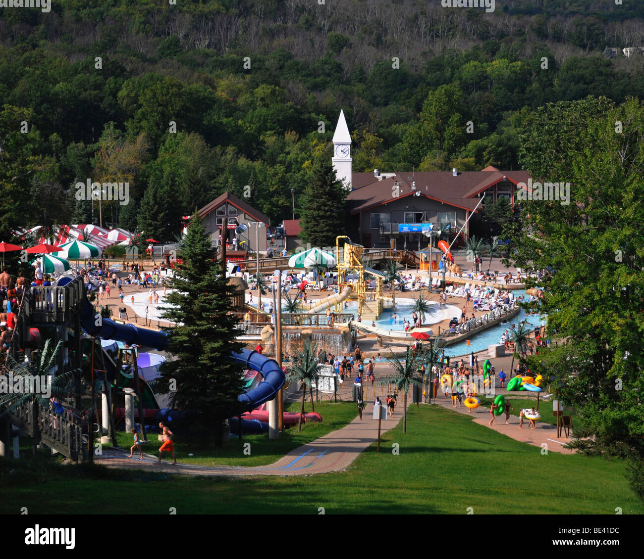 View of Waterpark from mountainsCamelbeach Waterpark 