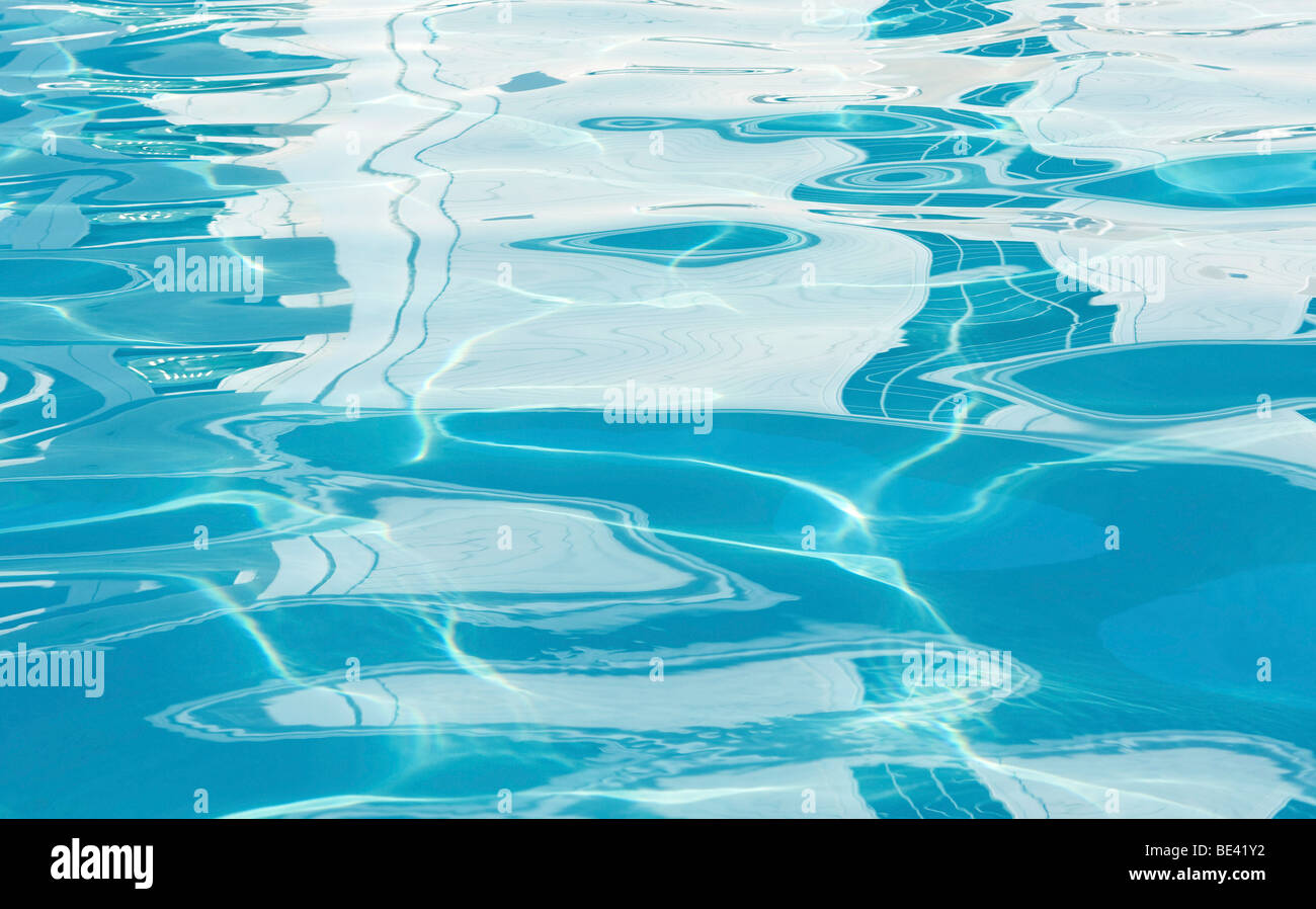 Water In The Pool Stock Photo Alamy