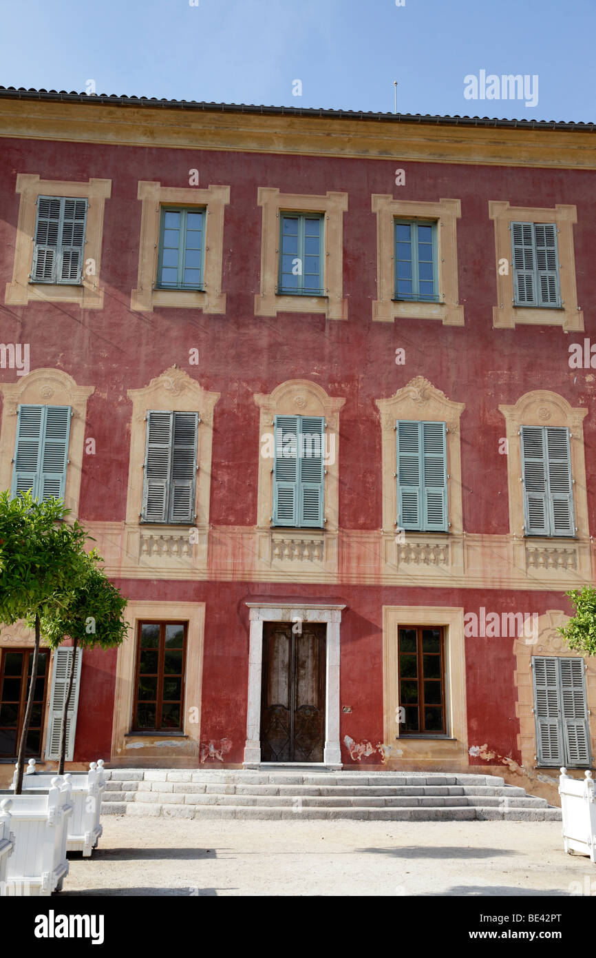 entrance to the matisse museum villa des arenes cimiez nice south of france Stock Photo