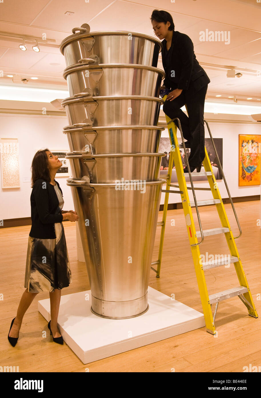 Leap of Faith by Subodh Gupta Stock Photo