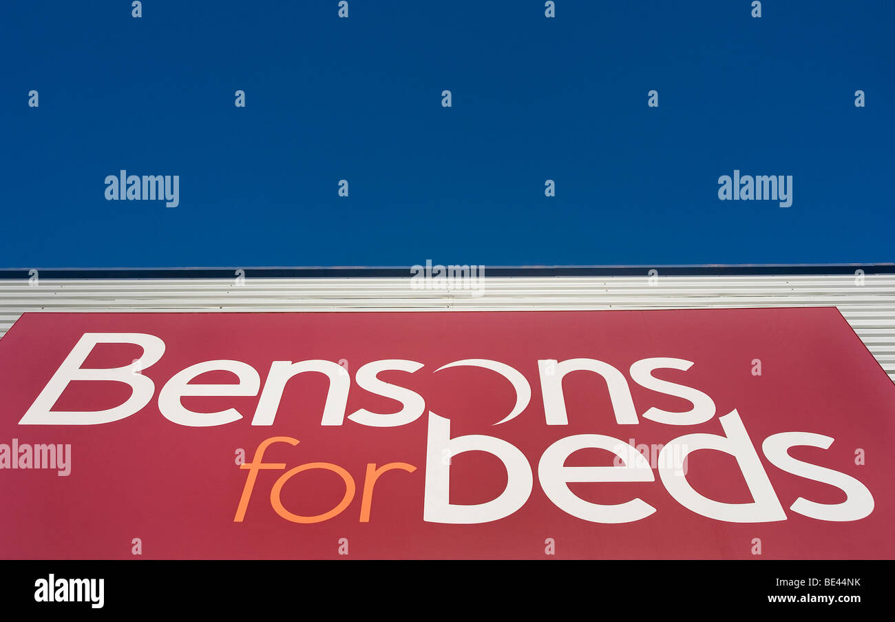 Bensons for Beds Stock Photo Alamy