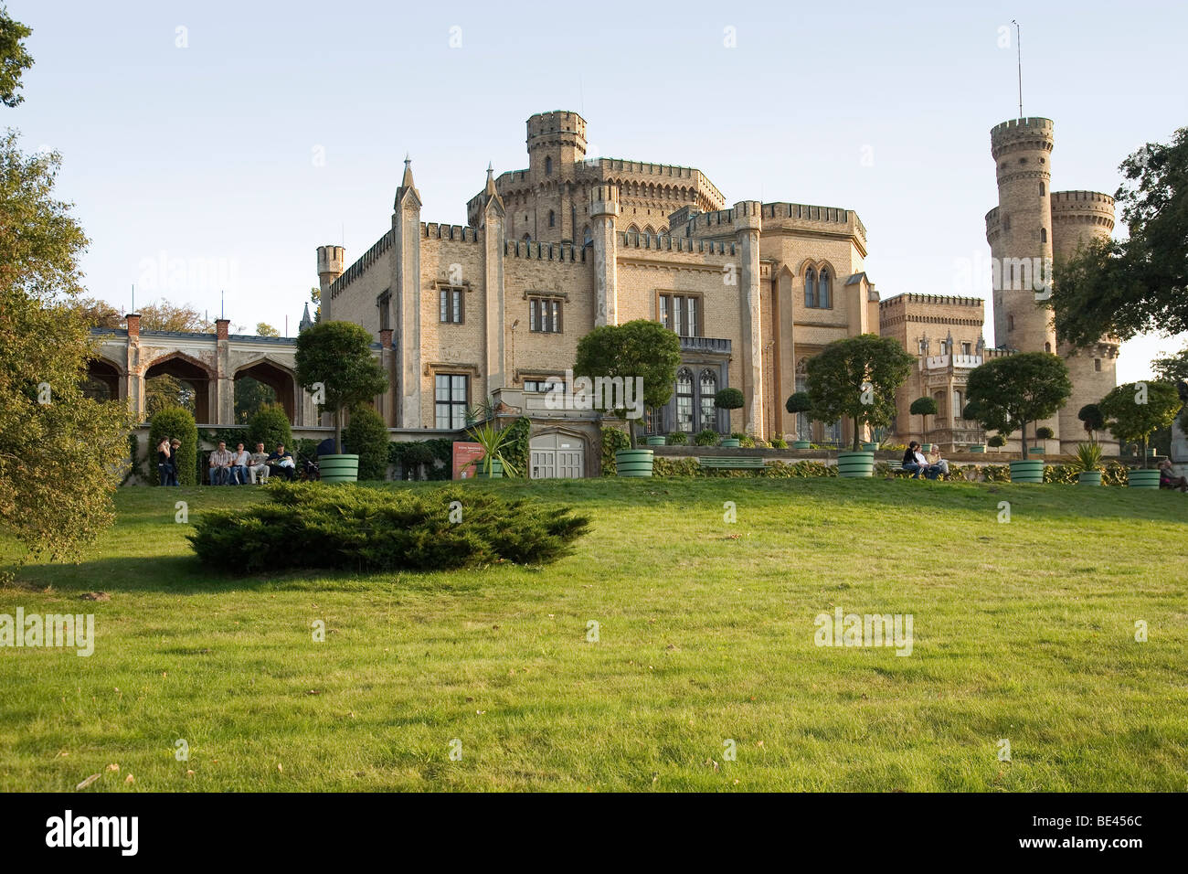 Schloss Babelsberg, Potsdam, Brandenburg, Germany Stock Photo Alamy