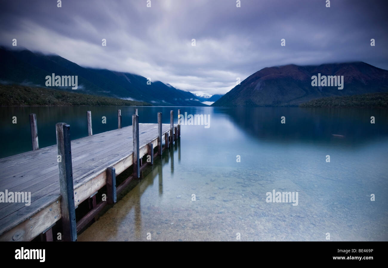Nelson Lakes National Park, South Island, New Zealand Stock Photo