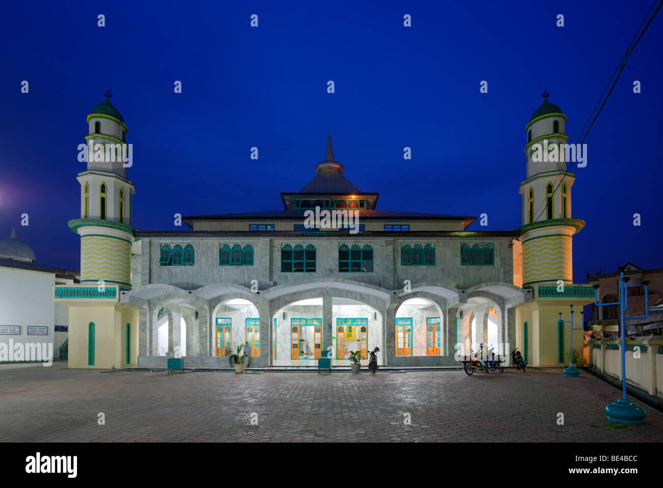Mosque, Pangkalanbun, Central Kalimantan, Borneo, Indonesia Stock Photo