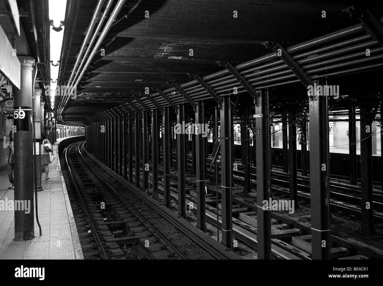 Subway, metro, New York, USA, North America Stock Photo
