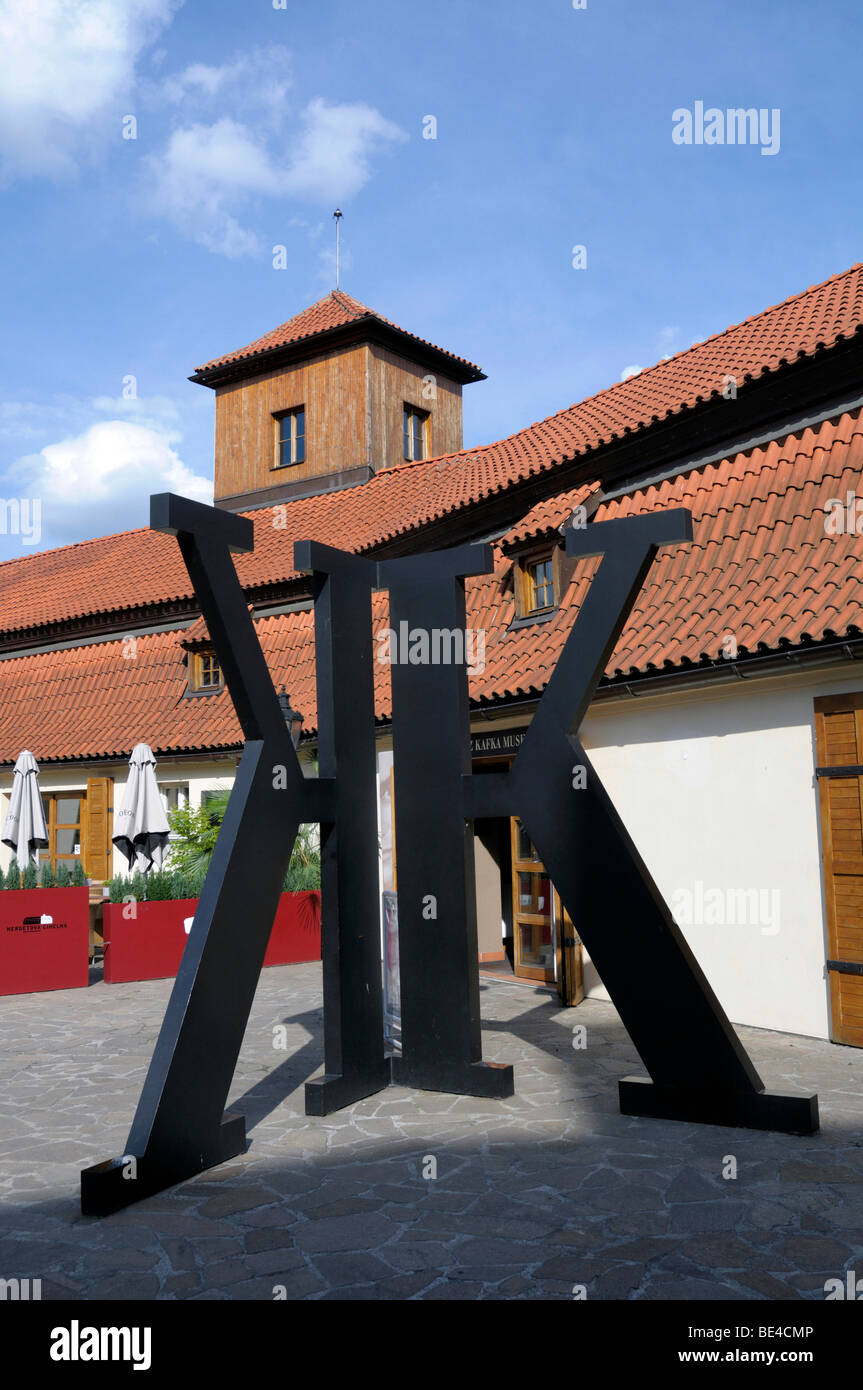 Franz Kafka Museum, Prague, Czech Republic, Europe Stock Photo Alamy