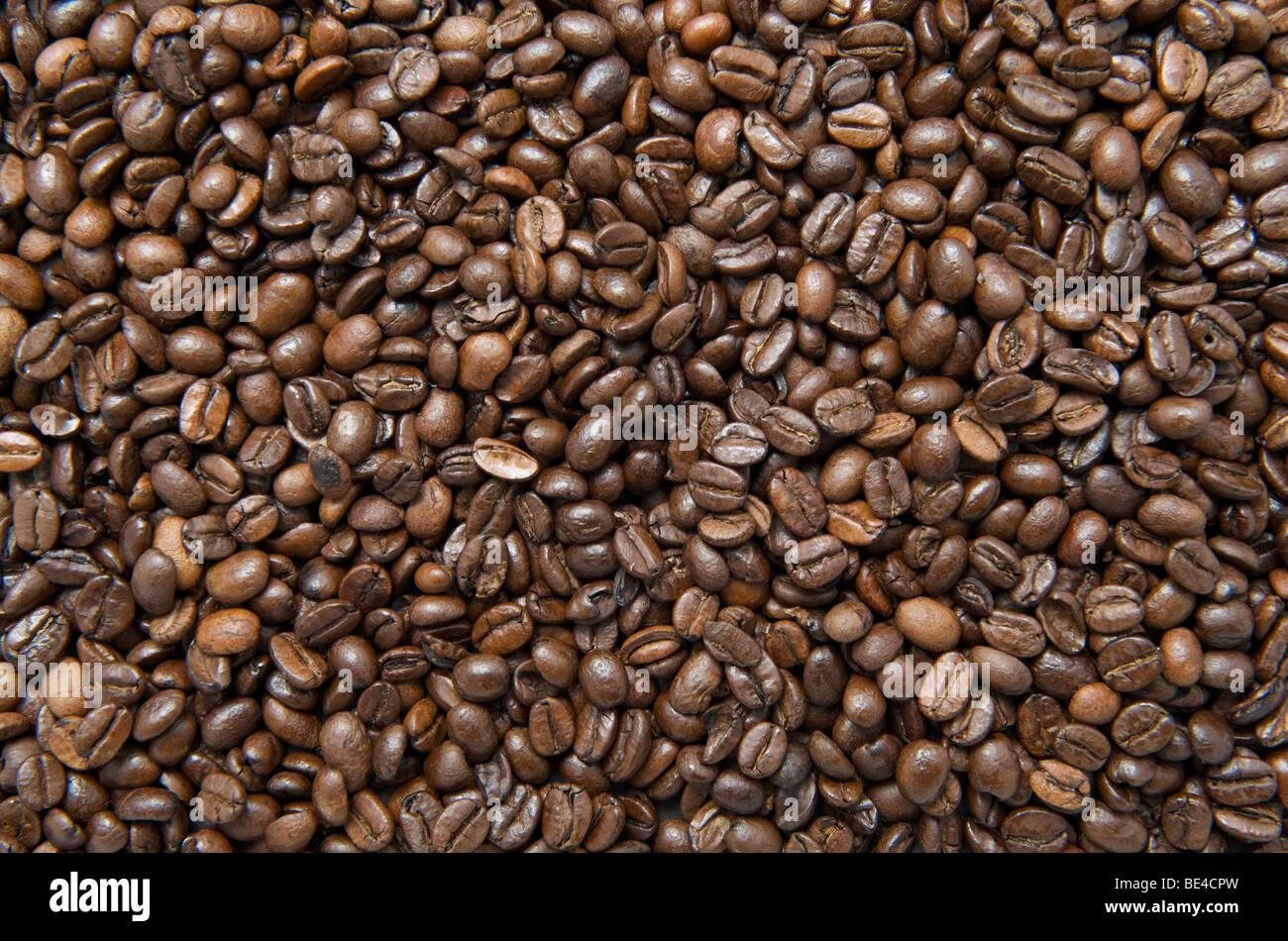 Coffee beans, espresso roast Stock Photo Alamy
