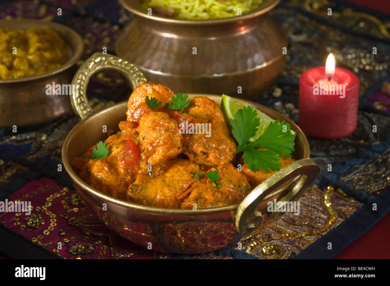 Chicken tikka masala India UK Food Stock Photo