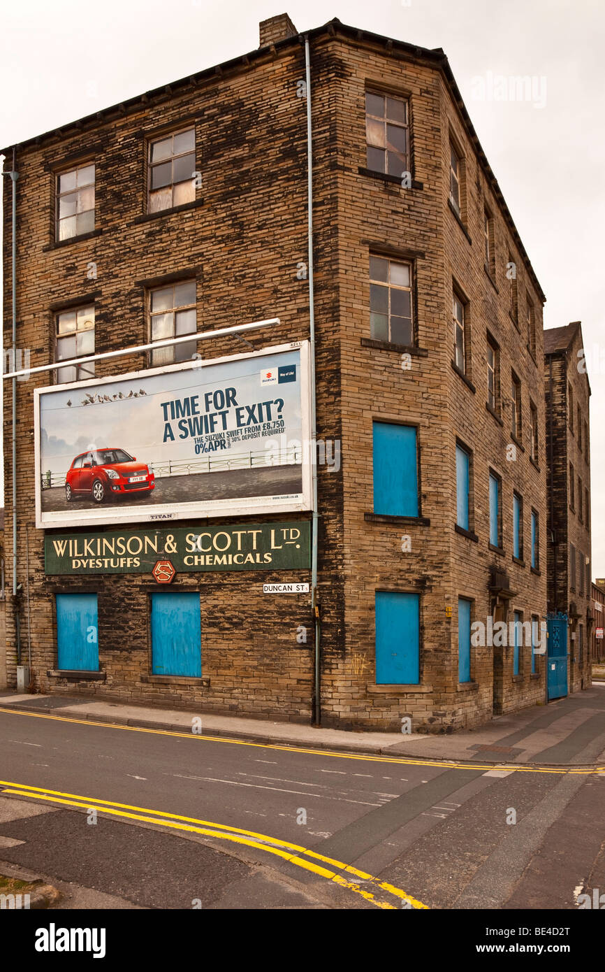 Old factory, Bradford. UK Stock Photo Alamy