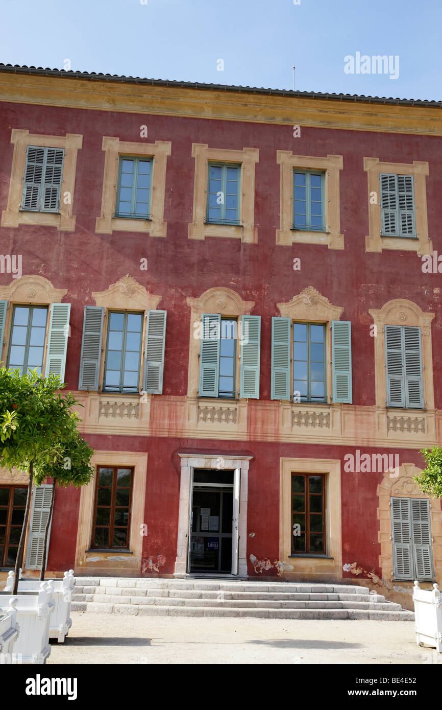 entrance to the matisse museum villa des arenes cimiez nice south of france Stock Photo