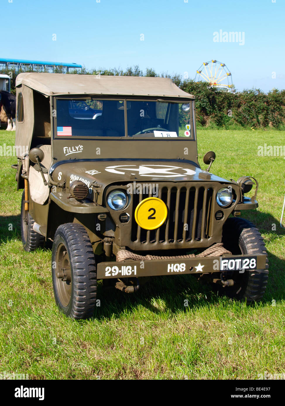 Willys Jeep Stock Photo
