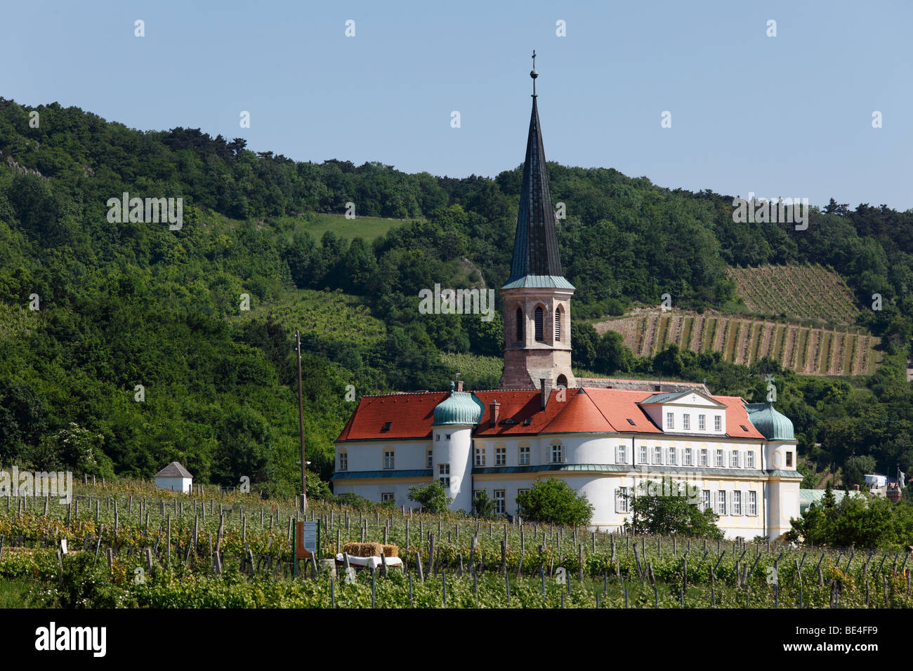 Castle of the Teutonic Order, Gumpoldskirchen, Lower Austria, Vienna, Austria, Europe Stock Photo
