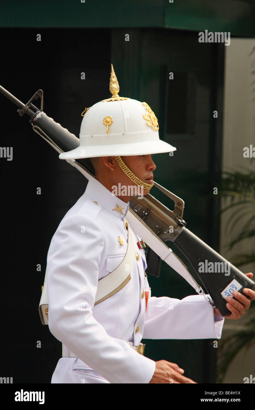 Bangkok thailand guard royal palace hires stock photography and images