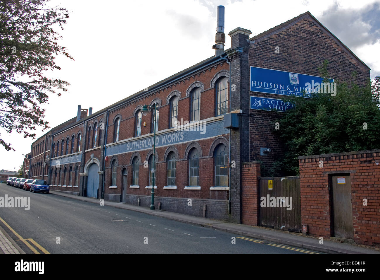 Hudson & Middleton's Sutherland Works china factory, Longton, Stokeon