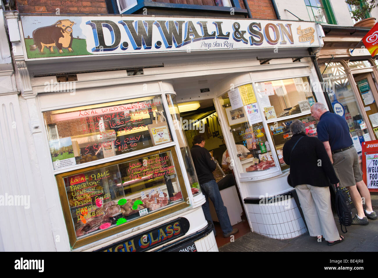 Butchers shop window uk hires stock photography and images Alamy