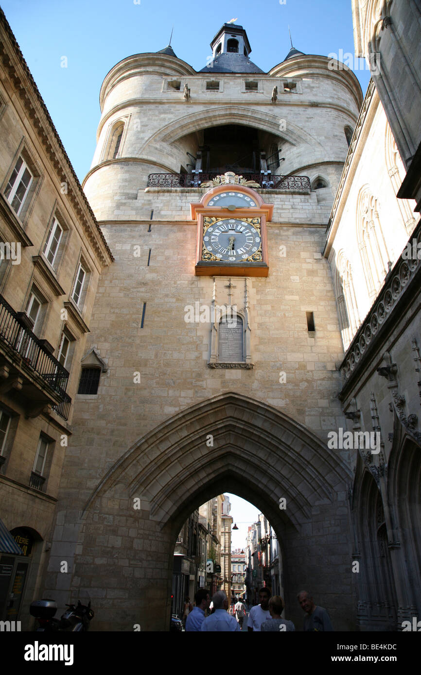Grosse Cloche, Bordeaux Stock Photo - Alamy